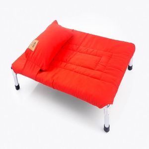 Cama Para Perro Tipo Hamaca Talla M - Rojo