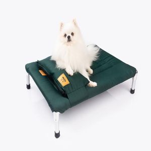 Cama Para Perro Tipo Hamaca Talla M - Verde