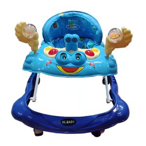 Andador para Bebe Musical con Luces Cangrejo Azul
