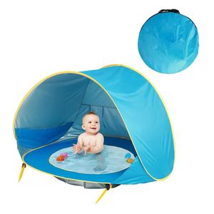 Carpa para Bebes Con Piscina Azul