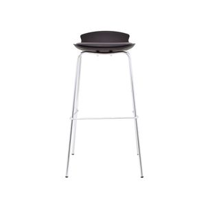Silla Para Bar Fija Air Reposapies Negro Ofideas
