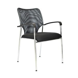 Silla de Oficina Fija Pissa Negro Ofideas