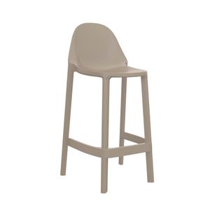 Silla Para Bar Fija Piu 65 cm Gris Ofideas