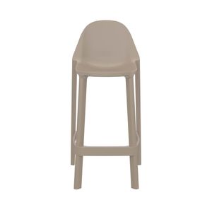 Silla Para Bar Fija Piu 65 cm Gris Ofideas
