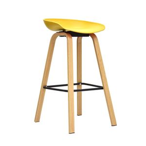 Silla Para Bar Fija Misuri Color Amarillo Ofideas