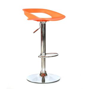 Silla Para Bar Regulable En Altura Tribeca Naranja Ofideas