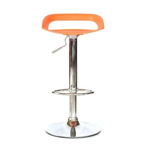 Silla Para Bar Regulable En Altura Tribeca Naranja Ofideas