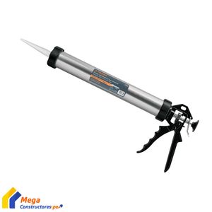 Pistola aplicador de  silicona, salchicha  de 600 ml, Truper 101931