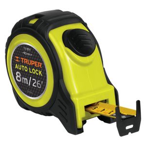 Wincha 8m Flexómetro freno automático contra impactos cinta 25 mm