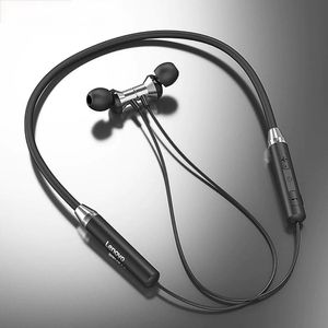 Audífonos Bluetooth Lenovo He05 Negros Inalámbricos
