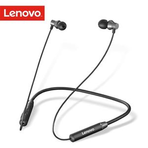 Audífonos Bluetooth Lenovo He05 Negros Inalámbricos