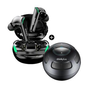 Audífonos Bluetooth Lenovo XT92 + Parlante Bluetooth Lenovo TS5