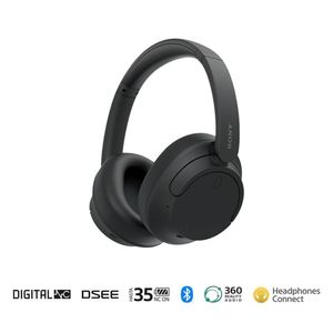 Audifonos Bluetooth  Sony Wh-CH720 5.2 Noise cancelling 35hrs Negro