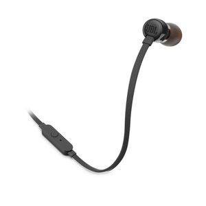 Audífonos Jbl Tune 110 Negros Con Micrófono Y Conector 3.5Mm