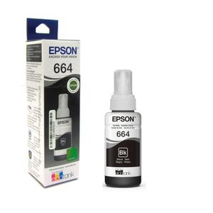 Tinta Epson T664120 Negro Original