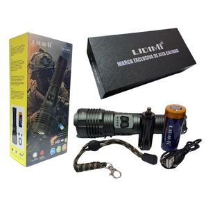 Linterna Tactica 30W LIDIMI LD-L1409A Verde