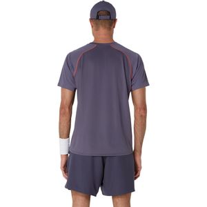 Polo  ASICS Match Actibreeze Ss Top Greyish Purple Hombre