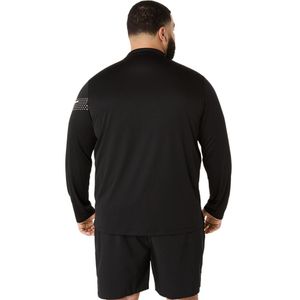 Casaca ASICS Icon Ls 1/2 Zip Performance Black Hombre