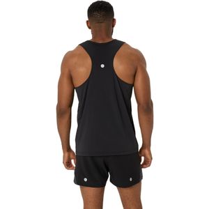Bividi ASICS Road All Over Print Singlet Performance Black Hombre