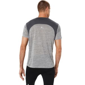 Polo ASICS Road Ss Top Piedmont Grey/Dark Grey Hombre
