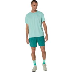 Polo ASICS Silver Ss Top Oasis Green Hombre