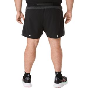 Short ASCIS Road 5In Short Performance Black/Graphite Grey Hombre