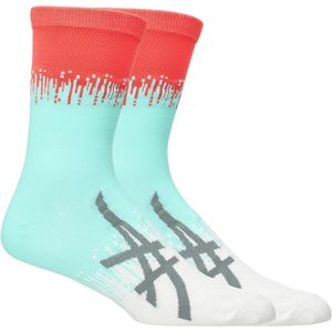 Medias ASICS Light Mesh Crew Oasis Green/Brilliant White Unisex
