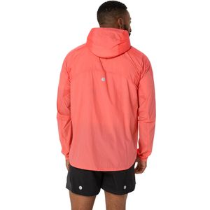 Casaca ASICS Road Packable Jacket Coral Reef Hombre