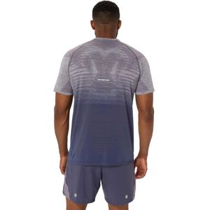 Polo ASICS Seamless Ss Top Lavender Grey/Indigo Fog Hombre