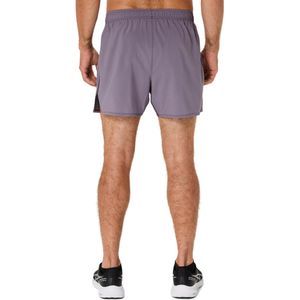 Short ASICS Silver De 5 Pulgadas Short Lavender Grey Hombre