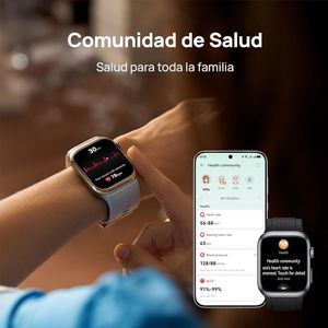 Smartwatch Huawei D2 Black, pantalla AMOLED 1.82'', resistente al agua IP68, monitoreo de presión arterial, batería hasta 6 horas, negro