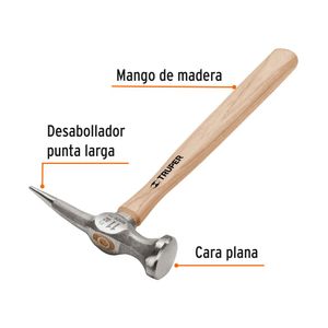 Martillo Planchador Punta Larga Truper 16872
