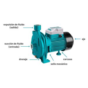 Bomba Centrifuga 2HP 1500W Total TWP215006-5