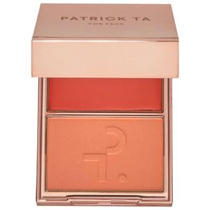Dúo Shes the Moment rubor en crema y polvo - Patrick Ta - Maquillaje