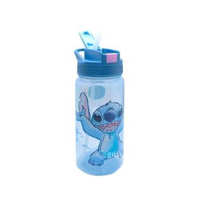 Tomatodo cañita celeste Stitch  400 ML