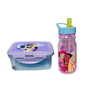 ⁠Pack Tomatodo y Taper Princesas Disney 500 ML