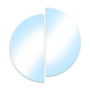 Espejo Rimini redondo dividido 2 piezas Tuhome