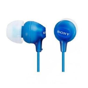 Audífono Sony EX15AP Con Micrófono Azul