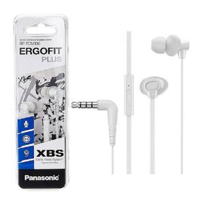 Audifonos Panasonic Ergofit Plus RP-TCM130 Extra Bass Blanco