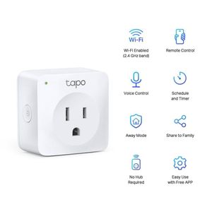 Enchufe Wi-Fi Inteligente Tapo P100 Mini con Alexa y Google Home