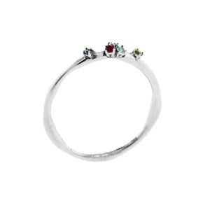 Anillo Aurora de Plata 925 Talla 8
