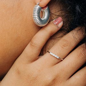 Anillo Agatha de Plata 925 Talla 7