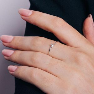Anillo Camille de Plata 925 Talla 8