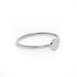 Anillo Happy Face de Plata 925 Talla 7