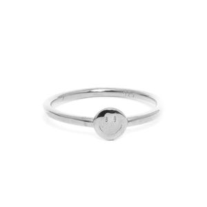 Anillo Happy Face de Plata 925 Talla 7