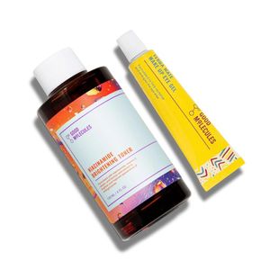 Niacinamide Brightening Toner + Yerba Mate Wake Up Eye Gel Good Molecules Duo Pack