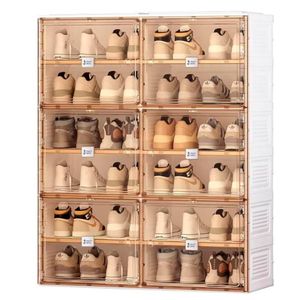 Zapatero plegable premium 6 pisos de 104 cm