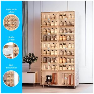 Zapatero plegable premium 8+1 pisos 172 cm