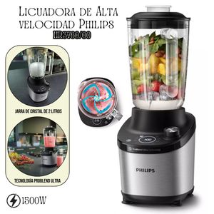Licuadora de Alta velocidad Philips HR376000