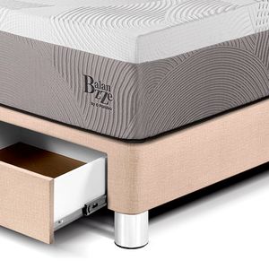 Cama con Cajones Balanzze Queen Champ Bipanel